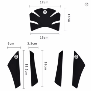 Kawasaki Z900RS Tank Pad – Anti-Scratch Fuel Tank Protector for model years 2017 to 2022, shown against a neutral background
