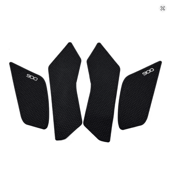 Z900 Tank Pad Set – Non-Slip Side Fuel Tank Grips for Kawasaki Z900 (2017–2024) displayed on a neutral background