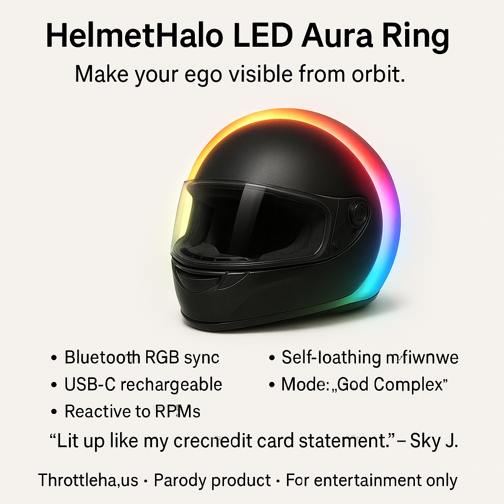 HelmetHalo LED Aura Ring